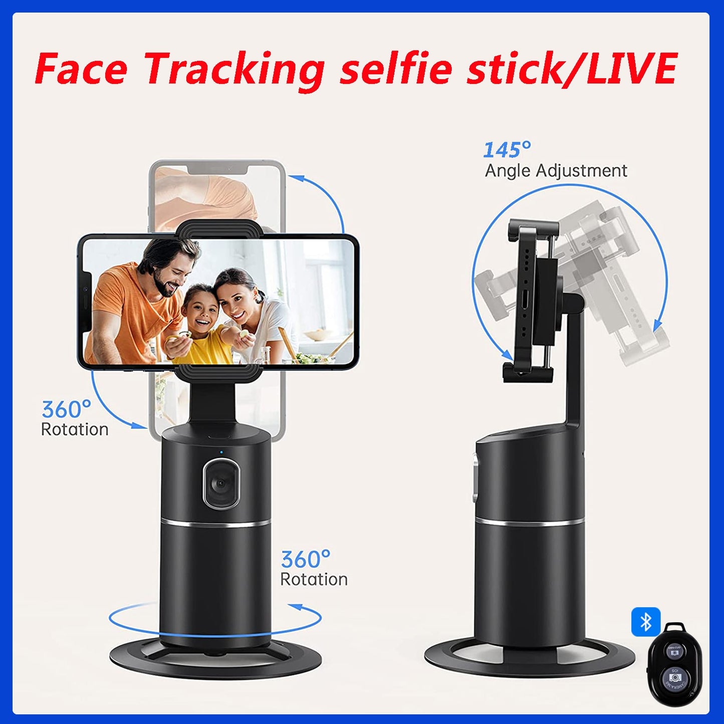 Face Tracking Rotation Phone Gimbal